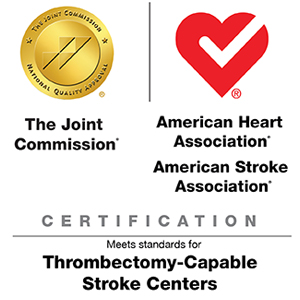 MidHudson Regional Hospital has received a Thrombectomy-Capable Stroke Center (TSC) Certification. This certification is offered in collaboration with the American Heart Association/American Stroke Association. As a TSC facility, we have met rigorous standards for performing endovascular thrombectomy and providing post-procedural care.